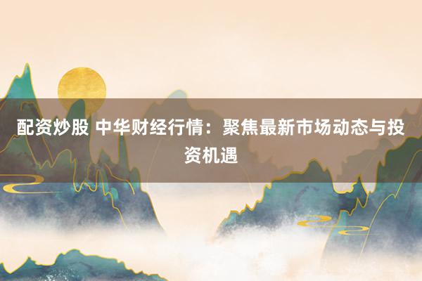 配资炒股 中华财经行情：聚焦最新市场动态与投资机遇